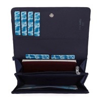 Гаманець-клатч антизлодій Pacsafe RFIDsafe Clutch Темно-синій (11015645)