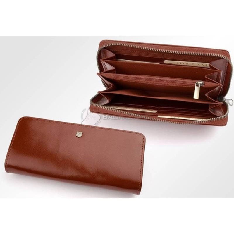 Гаманець жіночий шкіряний Stefania Коричневий (172D-DF-50)