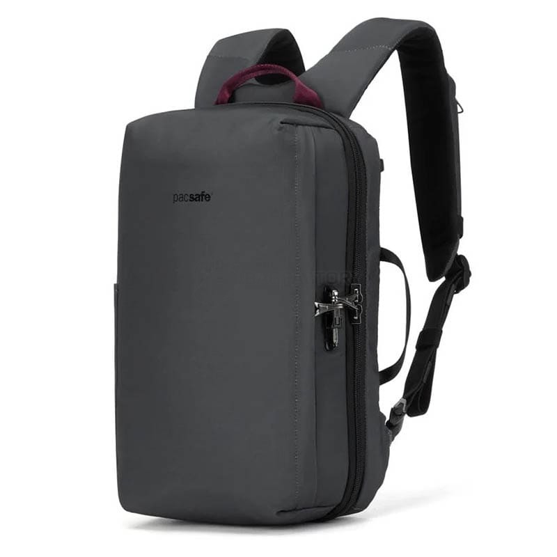 Міський рюкзак антизлодій Pacsafe X 13 Commuter 7 ст. захисту 11л Графітовий (30665144)
