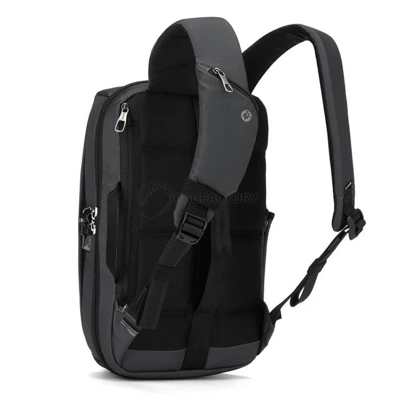 Міський рюкзак антизлодій Pacsafe X 13 Commuter 7 ст. захисту 11л Графітовий (30665144)