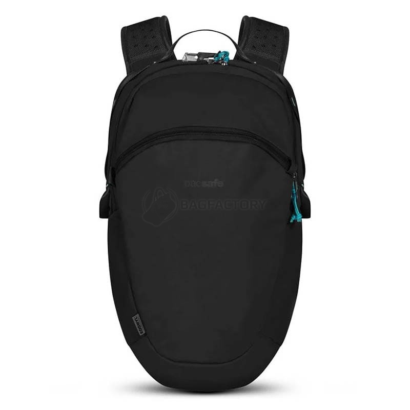 Міський рюкзак антизлодій Pacsafe Eco 18L 6 ступенів захисту Чорний (41102138)