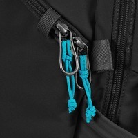 Міський рюкзак антизлодій Pacsafe Eco 18L 6 ступенів захисту Чорний (41102138)
