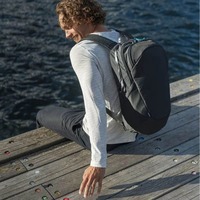 Міський рюкзак антизлодій Pacsafe Eco 25L 5 ступенів захисту Чорний (41101138)