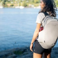 Міський рюкзак антизлодій Pacsafe Eco 25L 5 ступенів захисту Сірий (41101145)