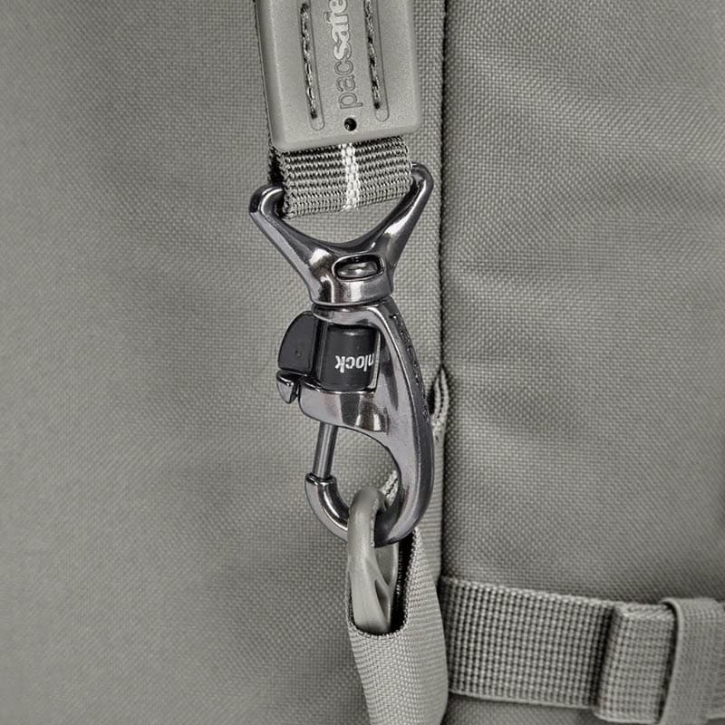 Рюкзак для подорожей антизлодій Pacsafe GO Carry-on 34L 7 ст. захисту Сірий (35155146)