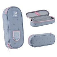 Пенал шкільний Kite 599 College Line Girl Сірий (K25-599-3)