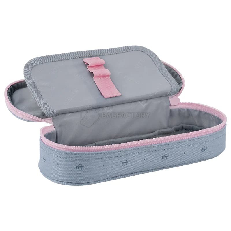 Пенал шкільний Kite 599 College Line Girl Сірий (K25-599-3)