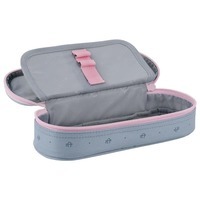 Пенал шкільний Kite 599 College Line Girl Сірий (K25-599-3)