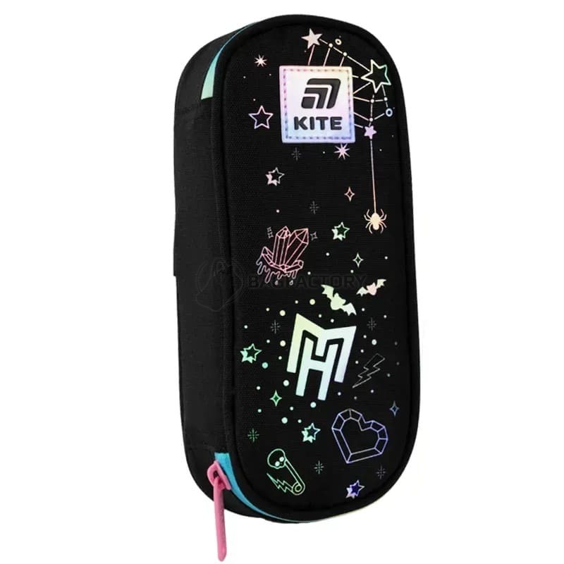 Пенал шкільний Kite 599 Monster High Чорний (MH25-599)