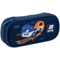 Пенал шкільний Kite 662-2 Hot Wheels Синій (HW25-662-2)