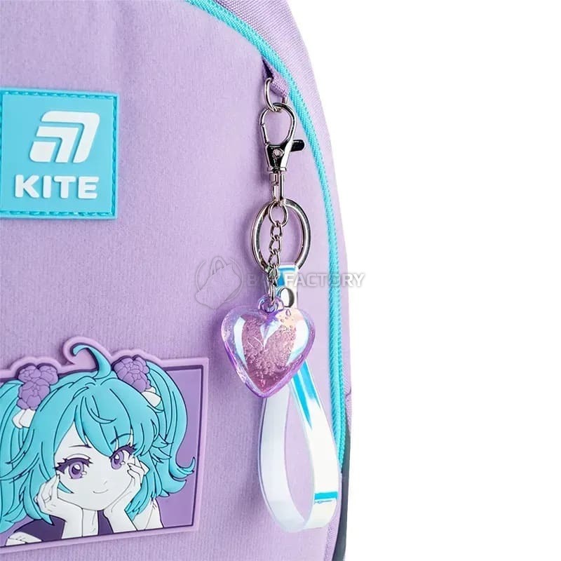 Шкільний рюкзак Kite Education 700 Kawaii Love 18л Бузковий (K25-700M-6)
