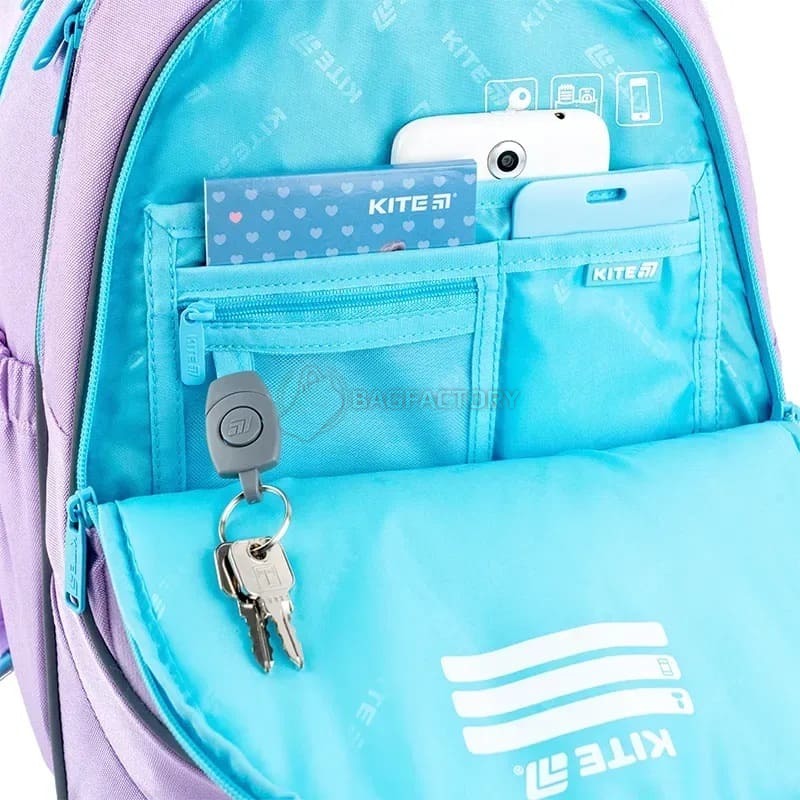 Шкільний рюкзак Kite Education 700 Kawaii Love 18л Бузковий (K25-700M-6)