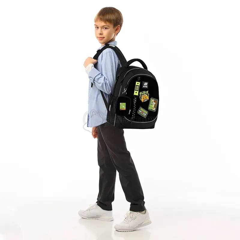 Шкільний рюкзак Kite Education 700 Gaming Mode 18л Чорний (K25-700M-5)