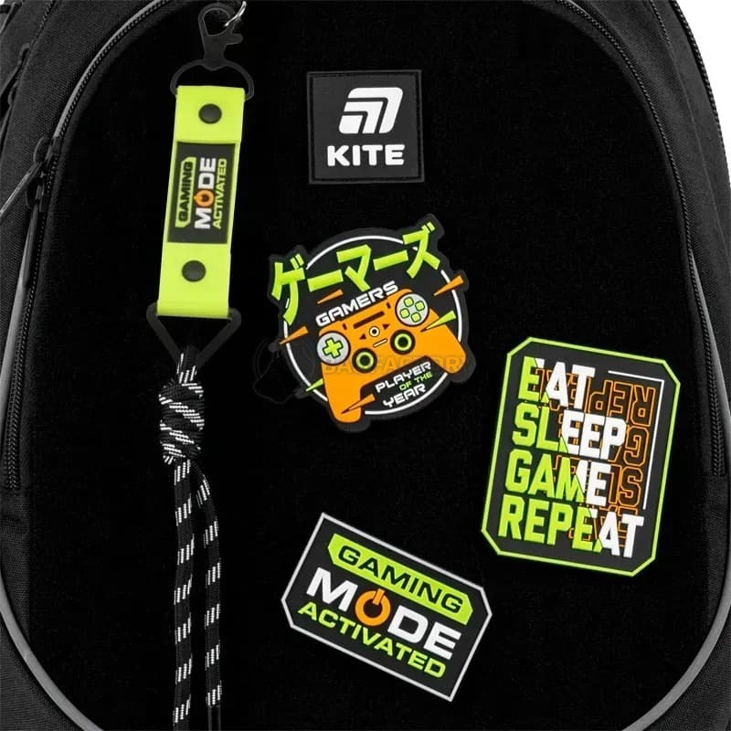 Шкільний рюкзак Kite Education 700 Gaming Mode 18л Чорний (K25-700M-5)