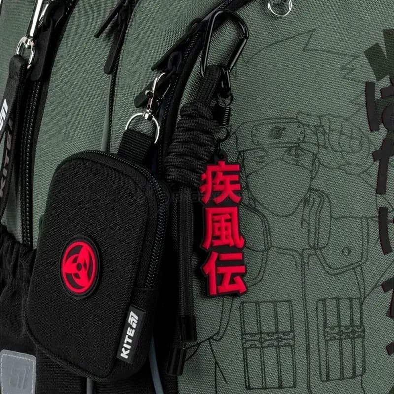 Шкільний рюкзак Kite Education 700 Naruto Shippuden 18л Хакі (NR25-700M)