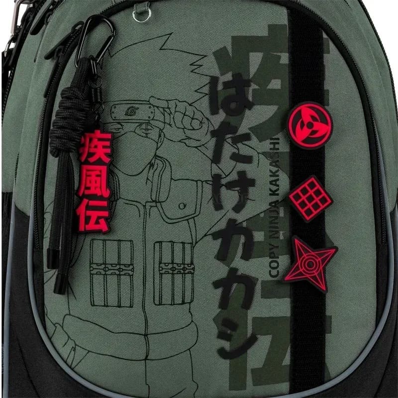 Шкільний рюкзак Kite Education 700 Naruto Shippuden 18л Хакі (NR25-700M)