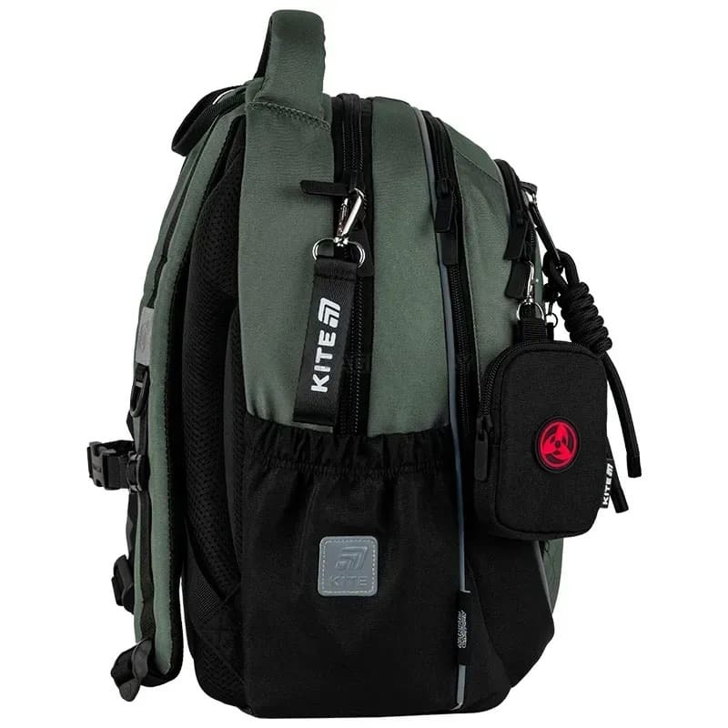 Шкільний рюкзак Kite Education 700 Naruto Shippuden 18л Хакі (NR25-700M)