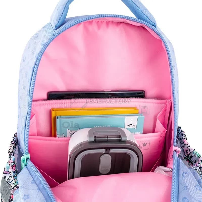 Шкільний рюкзак Kite Education 700 Tokidoki 18л Блакитний (TK25-700M)