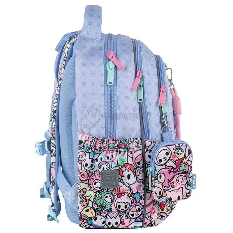 Шкільний рюкзак Kite Education 700 Tokidoki 18л Блакитний (TK25-700M)