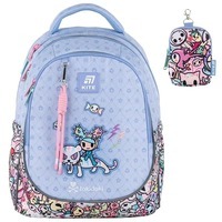 Шкільний рюкзак Kite Education 700 Tokidoki 18л Блакитний (TK25-700M)