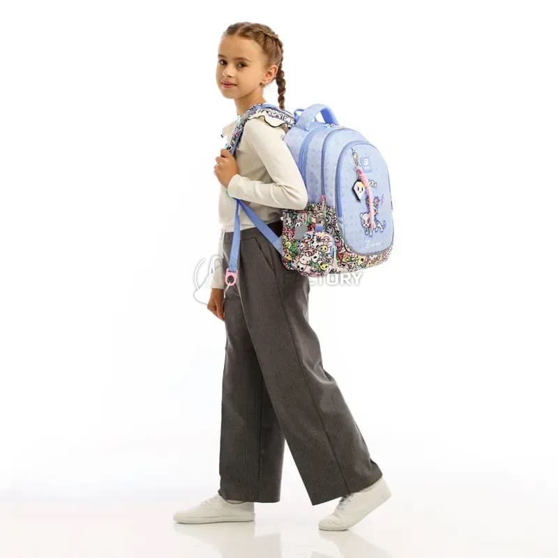 Шкільний рюкзак Kite Education 700 Tokidoki 18л Блакитний (TK25-700M)