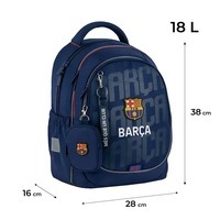 Шкільний рюкзак Kite Education 700 FC Barcelona 18л Синій (BC25-700M)