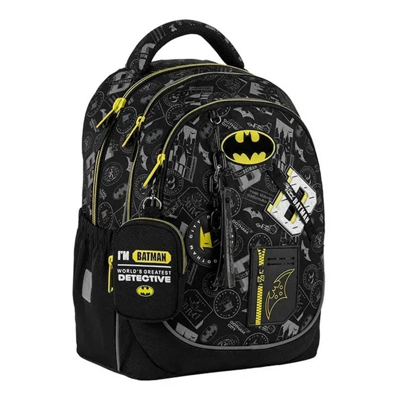 Шкільний рюкзак Kite Education 700 DC Batman 18л Чорний (DC25-700M)