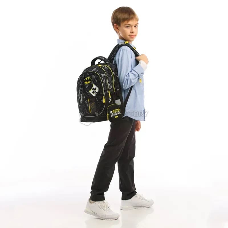 Шкільний рюкзак Kite Education 700 DC Batman 18л Чорний (DC25-700M)