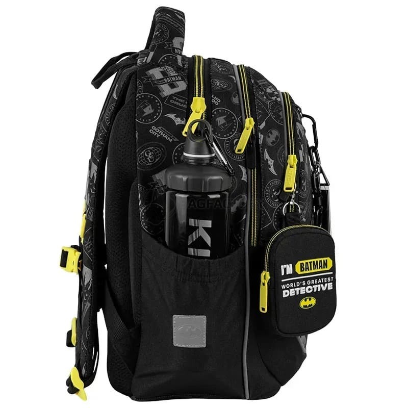 Шкільний рюкзак Kite Education 700 DC Batman 18л Чорний (DC25-700M)