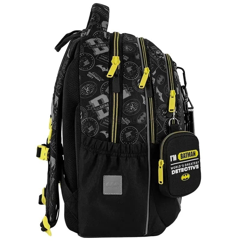 Шкільний рюкзак Kite Education 700 DC Batman 18л Чорний (DC25-700M)
