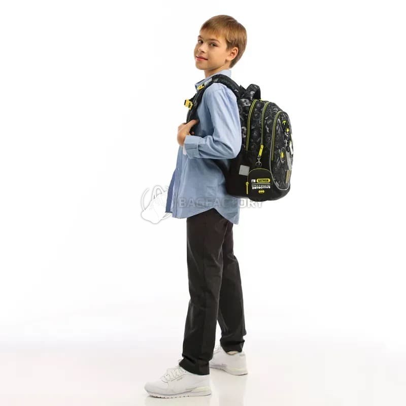 Шкільний рюкзак Kite Education 700 DC Batman 18л Чорний (DC25-700M)