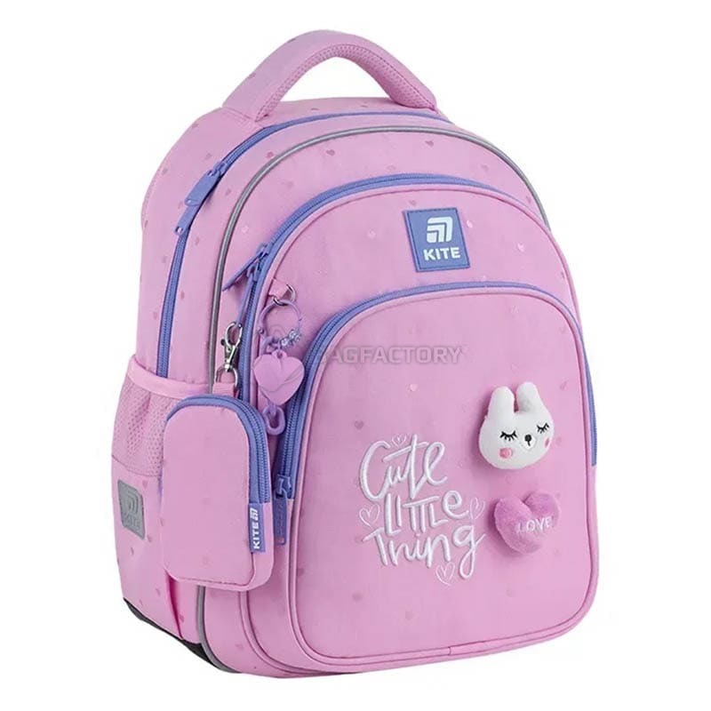 Шкільний рюкзак Kite Education 763S Cute 13.5л Рожевий (K25-763S-1)