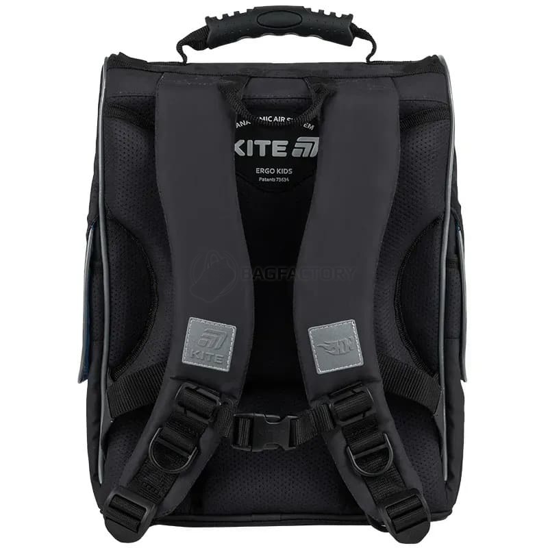 Шкільний каркасний рюкзак Kite Education 501 Hot Wheels 11.5л Чорний (HW25-501S)