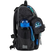 Шкільний каркасний рюкзак Kite Education 501 Hot Wheels 11.5л Чорний (HW25-501S)