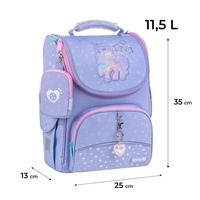 Шкільний каркасний рюкзак Kite Education 501 My Little Pony 11.5л Бузковий (LP25-501S)