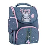 Шкільний каркасний рюкзак Kite Education 501 Studio Pets 11.5л Сірий (SP25-501S)