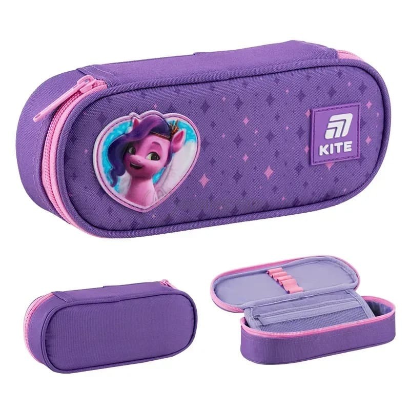 Пенал шкільний Kite My Little Pony Фіолетовий (LP25-599)