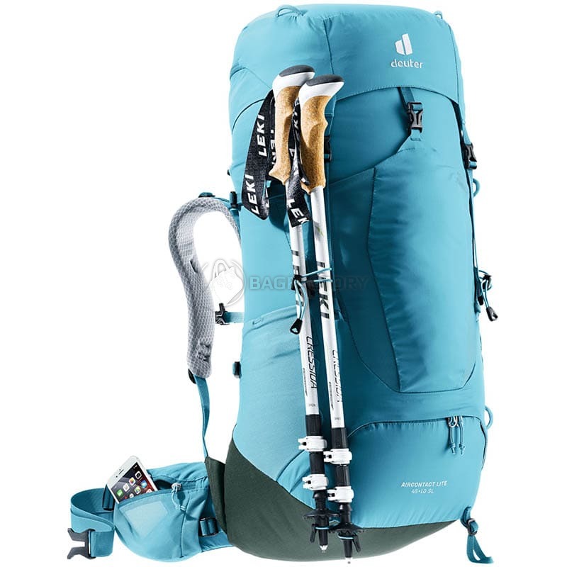 Туристичний рюкзак Deuter Aircontact Lite 45+10 SL lagoon-ivy (33402233249)