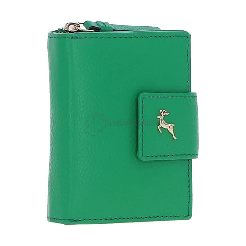 Жіночий шкіряний гаманець Ashwood X30 Green (X30 GREEN)