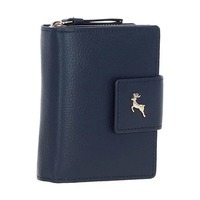 Жіночий шкіряний гаманець Ashwood X30 Navy (X30 NAVY)