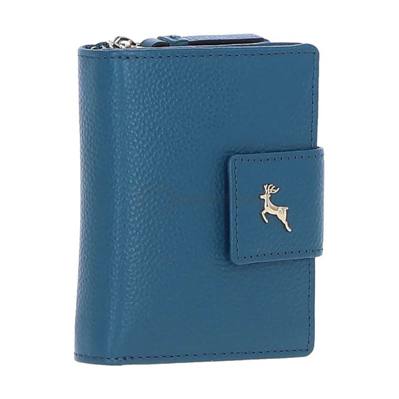 Жіночий шкіряний гаманець Ashwood X30 Teal (X30 TEAL)