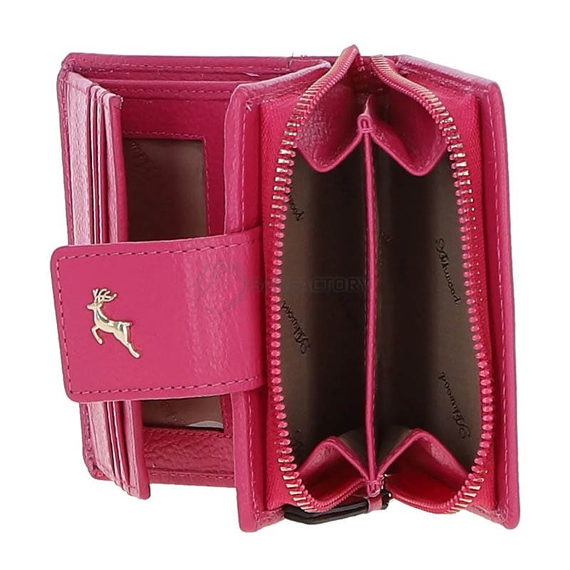 Жіночий шкіряний гаманець Ashwood X30 Pink (X30 PINK)