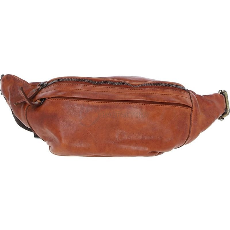 Поясна шкіряна сумка Ashwood D102 Tan (D102 TAN)