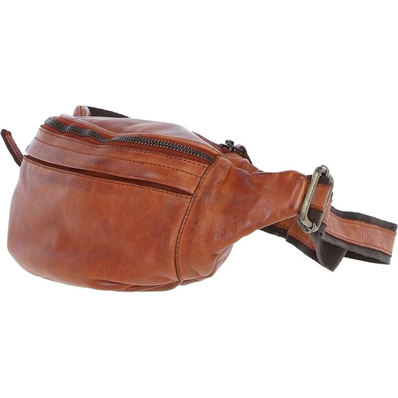 Поясна шкіряна сумка Ashwood D102 Tan (D102 TAN)