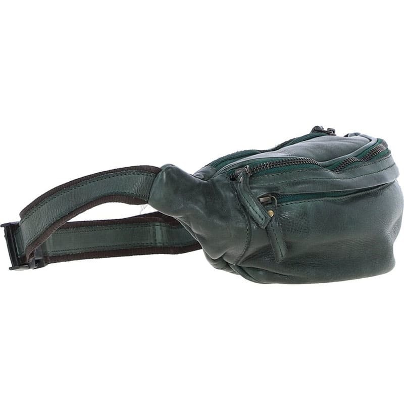 Поясна шкіряна сумка Ashwood D102 Green (D102 GREEN)