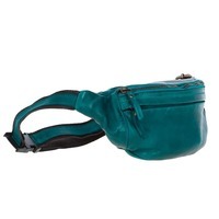 Поясна шкіряна сумка Ashwood D102 Teal (D102 TEAL)
