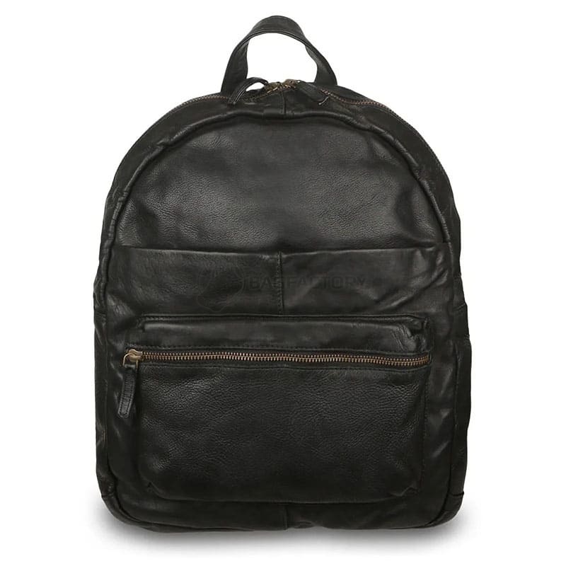Міський шкіряний рюкзак Ashwood Ruben Black (RUBEN BLK)