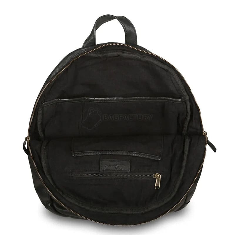 Міський шкіряний рюкзак Ashwood Ruben Black (RUBEN BLK)