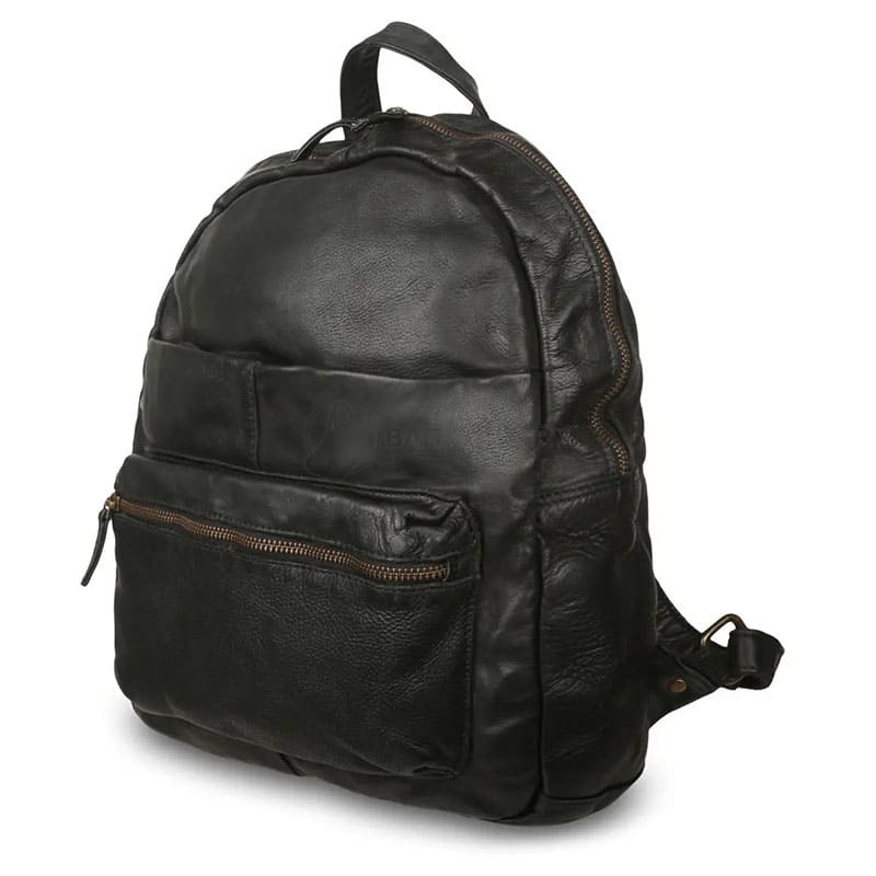 Міський шкіряний рюкзак Ashwood Ruben Black (RUBEN BLK)