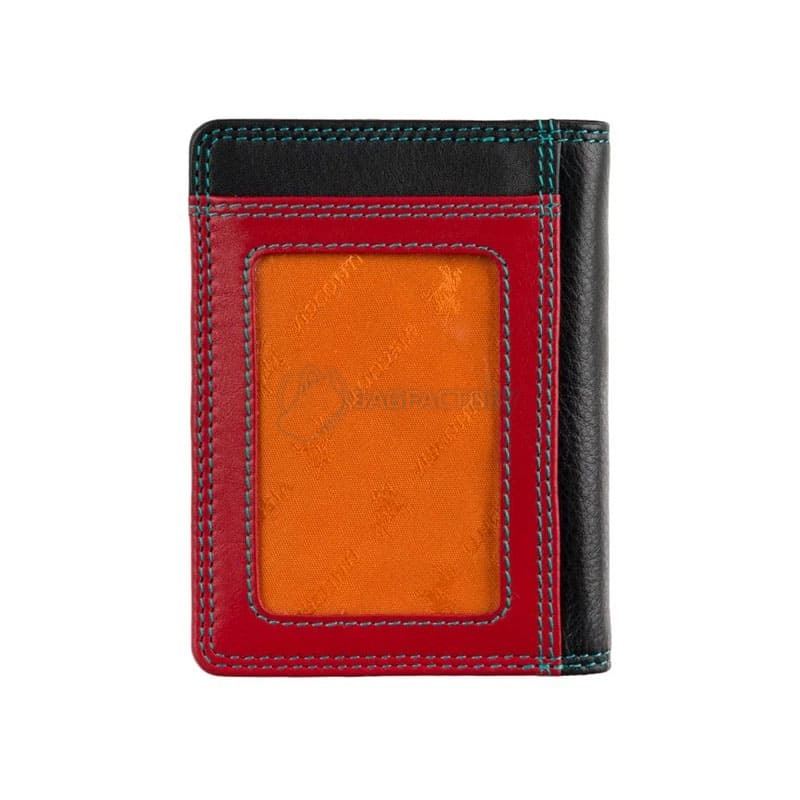 Шкіряний гаманець-картхолдер Visconti RB111 Madagascar Black/Rhumba (RB111 BLK/RHUMBA)